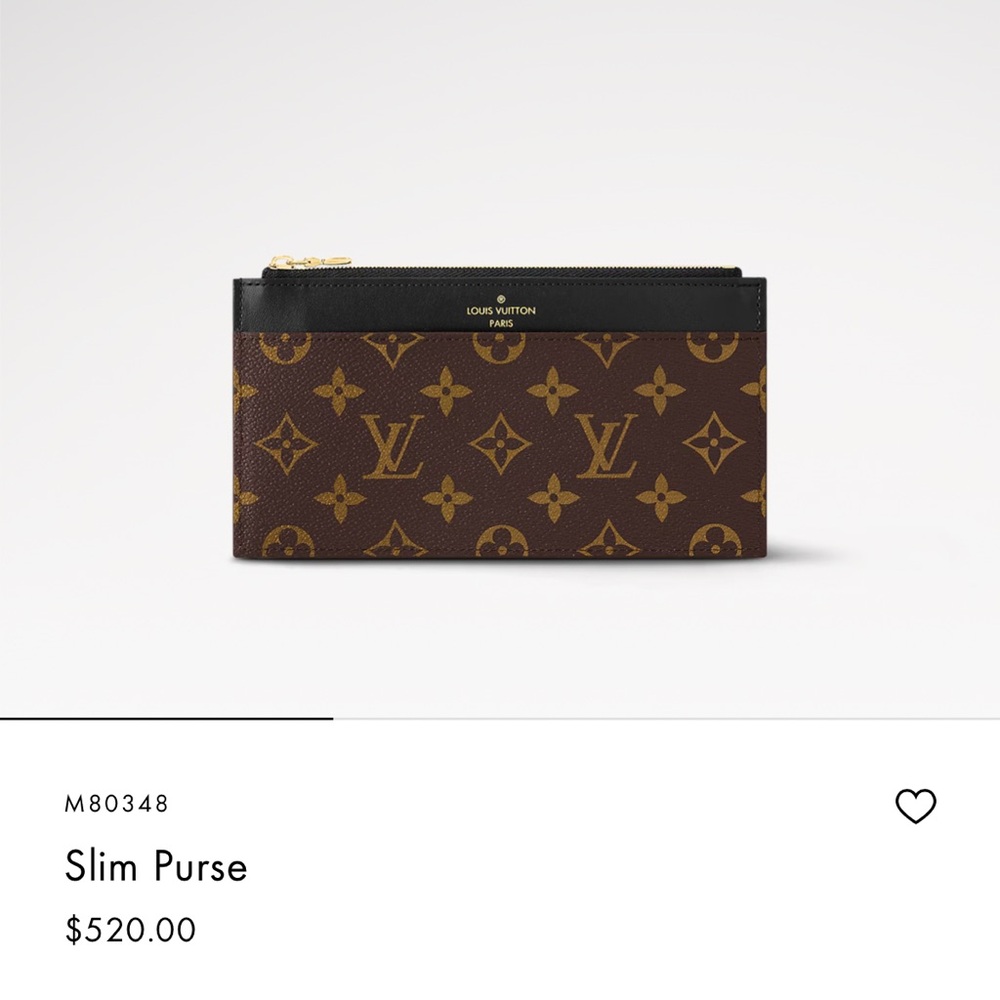 Louis Vuitton Monogram Slim Purse